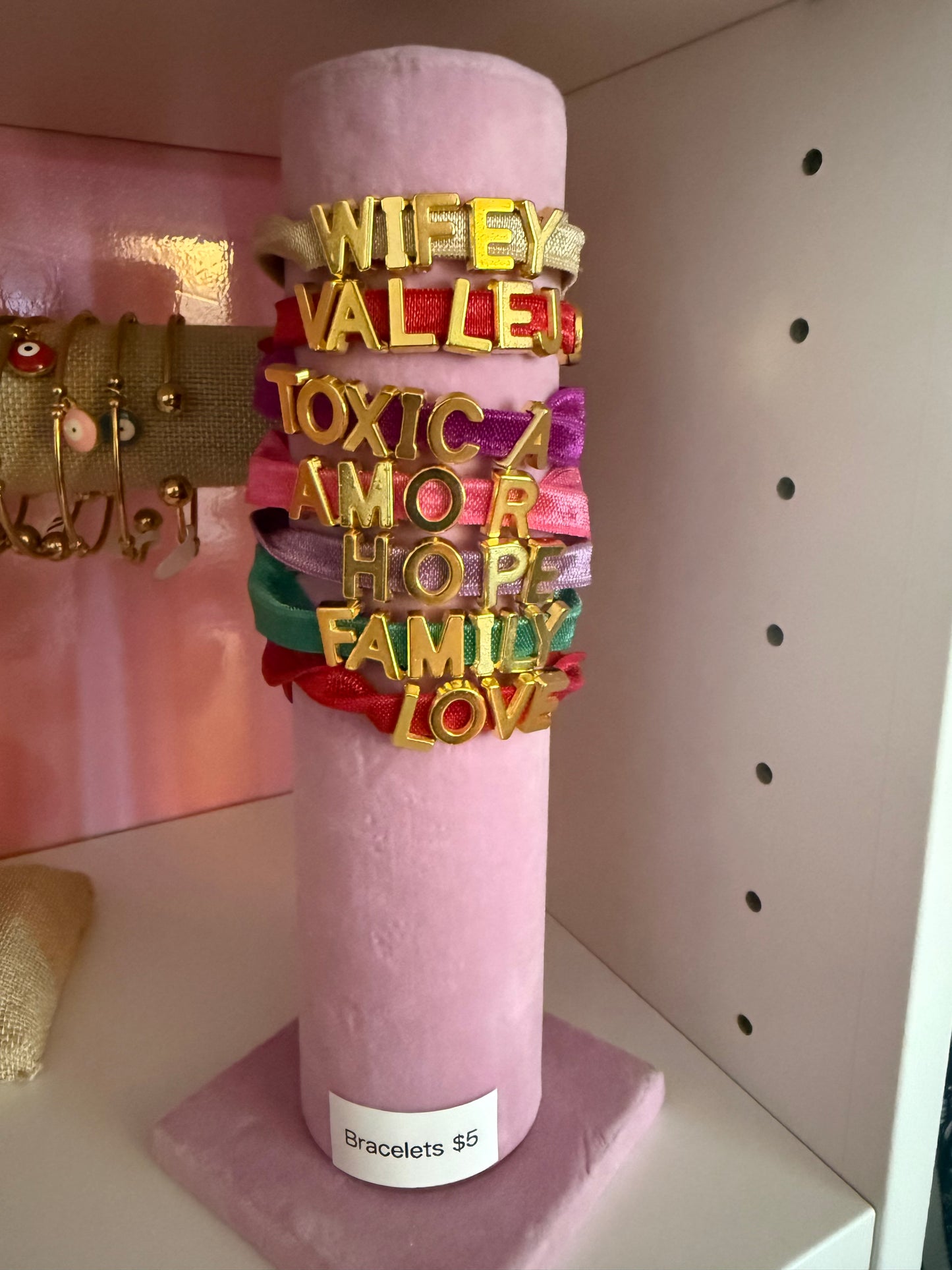 Letter bracelet