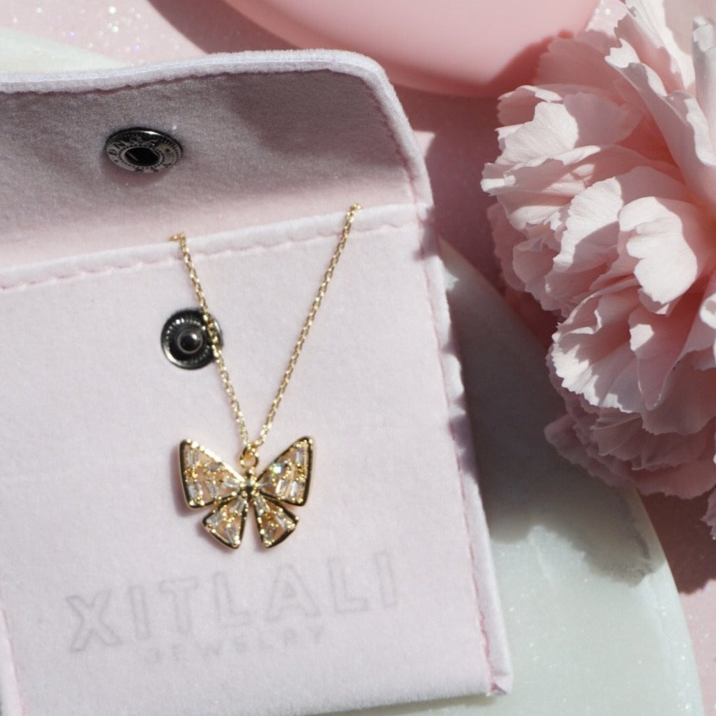 Marian Mariposa Gold Plated Necklace