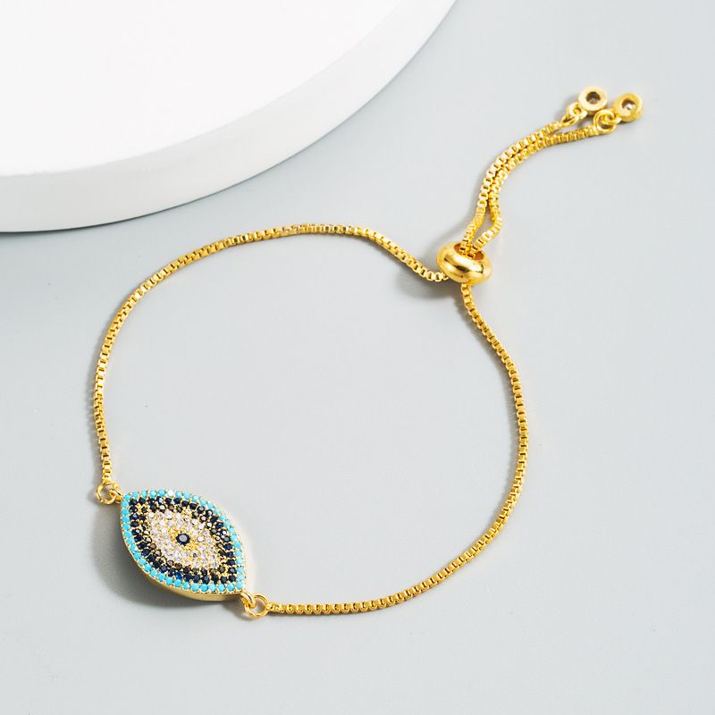 Evil Eye Gold Plated Bracelet