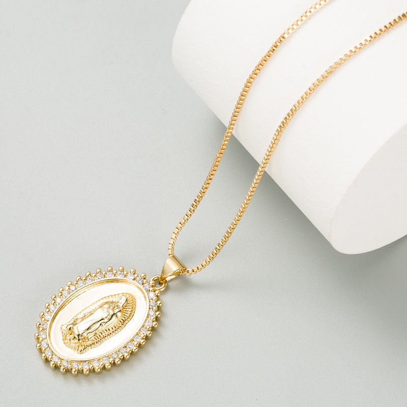 Maria Elena VM Gold Plated Necklace