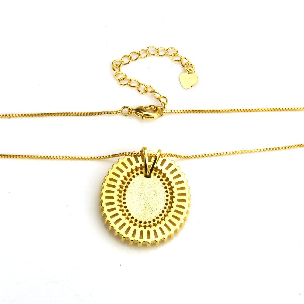 Virgencita Radiante Gold Plated Necklace