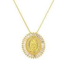 Virgencita Radiante Gold Plated Necklace
