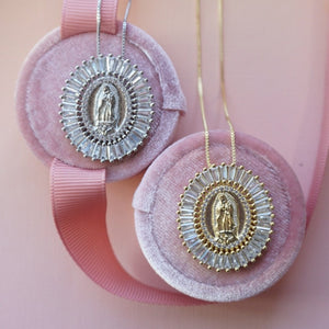 Virgencita Radiante Gold Plated Necklace